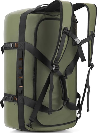 Sporttas voor heren en dames - Klein reisaccessoire met schoenenvak en schouderriem - 35L