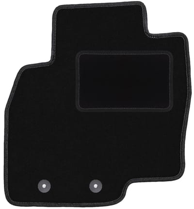 Bestuurdersmat zwart voor: Mitsubishi Grandis minivan (2004-2010)