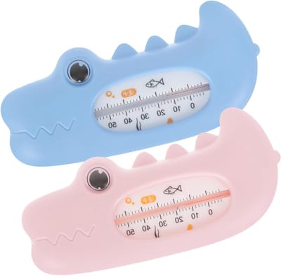Badthermometers Dierenvorm - Watermeters Baby - Veilig Baden - Dubbel Pakket - 13 cm - Diverse kleuren