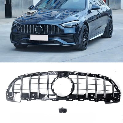 Sport Grill Compatibel Met Mercedes C-Klasse W206 Chrome