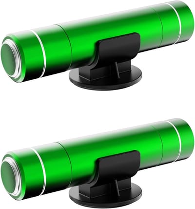 Autoruitenbreker - 2-pack autoveiligheidshamer noodhulpmiddel - Autoruitenbreker van één seconde - Gordelsnijder - Autoruitenbreker - Levensreddende noodhulpmiddel - Groen