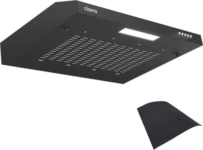 Afzuigkap 60 cm met LED-verlichting - Roestvrij staal - Stil en efficiënt met 3 ventilatorsnelheden