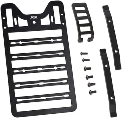 Metalen RC Bagagedrager en Klimladder voor 1/18 Schaalmodellen