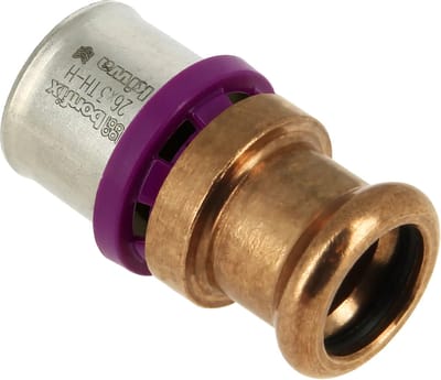 Bonfix Alu-pers x M-press rechte koppeling 26 x 22 mm 1st