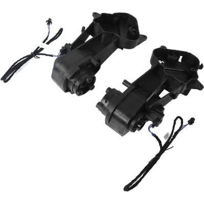 2 stuks Opvouwbare Zijspiegelhouder Kit Zwart Vervanging voor Civic 10e Generatie 2016‑2017 black