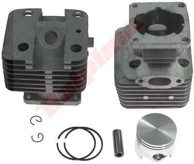 Cilinder met zuiger passend op STIHL FS120 35mm ( 4134 020 1213 ) Oud Model Merk BPC Parts