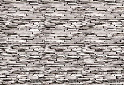 Fotobehang Stone Wall | XXL - 312cm x 219cm | 130g/m2 Vlies