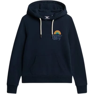 Dames Hoodie Superdry Vintage Rainbow