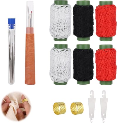 Naaigereedschap Set - Naaiset Hobby - Handwerk Projecten - 37 Delig Compleet - Compact Formaat - Meerkleurig
