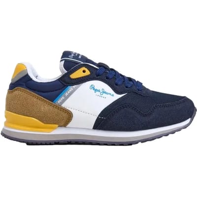 Pepe Jeans London Life B marine sportschoenen