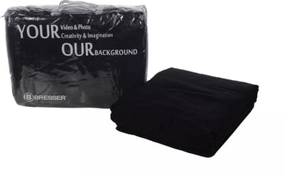 Bresser Achtergronddoek - Y-9 - 2.5x3m - Zwart