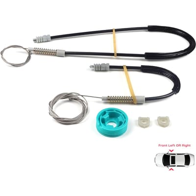 BWR5345 Voor Rechts of Links Elektrische Raambediening Regulator Reparatie Set voor Cabriolet Coupé 80 90 S2 B3 B4 895837729