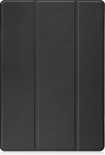 Hoesje - Geschikt voor Samsung Galaxy Tab S7 FE - Dun & Stevig - Trifold Bookcase - Hard Cover Case - Met Uitsparing Geschikt voor S Pen - Hardcover Book - Tablet Hoes - Zwart