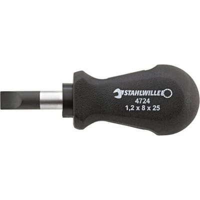 Stahlwille 4724 2 1,0X5,5X 25 VERGASERSCHRAUBENDREHER Platte schroevendraaier