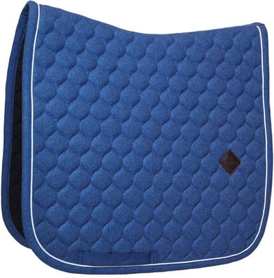 Kentucky Horsewear - Zadeldoek melange dressuur marine