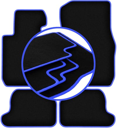 CARLUX-BLUE automatten voor: BMW 1 F23 cabriolet (2011-2019)