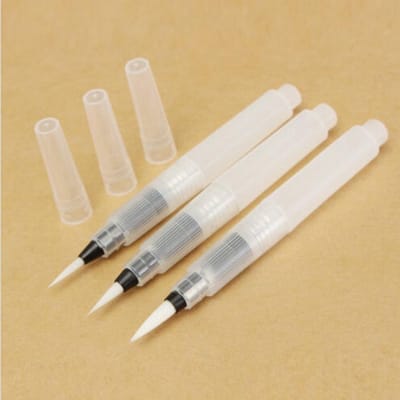 Kasey Products - Waterbrush Pennen - Brush stiften - Handlettering pennen - Penseelstiften - Brushlettering - Set van 3