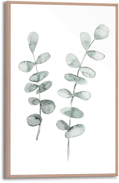 Schilderij Eucalyptus - 30 x 20 - Hout - REINDERS