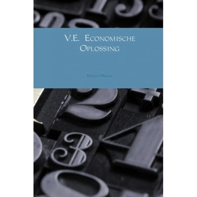 V.E. Economische Oplossing - March Pronk
