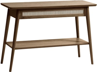 Sidetable Barrali Smoked Eiken 110cm - Giga Living