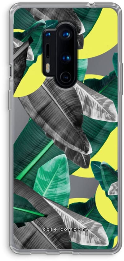 Case Company® - Hoesje geschikt voor OnePlus 8 Pro hoesje - Fantasie jungle - Soft Cover Telefoonhoesje - Bescherming aan alle Kanten en Schermrand