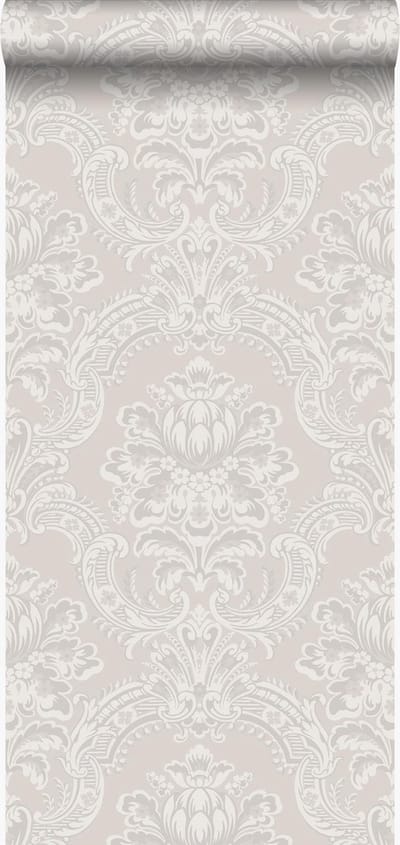 Origin Wallcoverings behang ornamenten grijs - 53 cm x 10.05 m - 346524