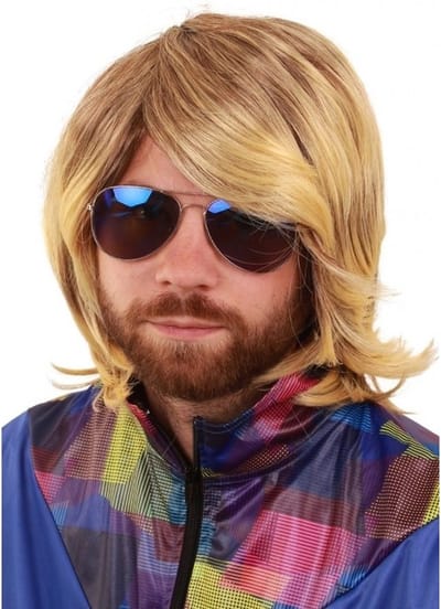 Pruik Mario blond
