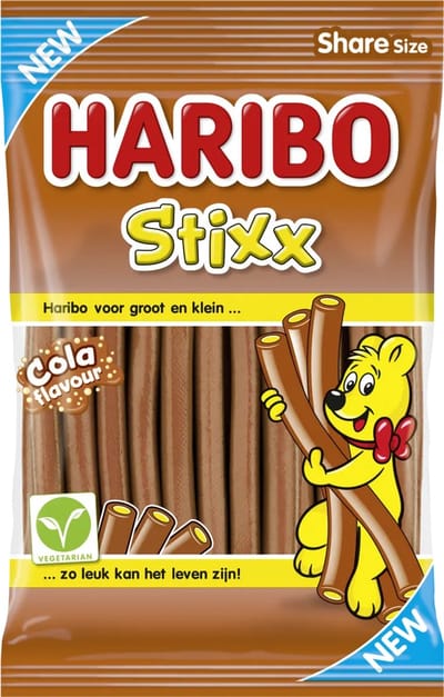 Haribo Stixx Cola – 18 x 160 gram