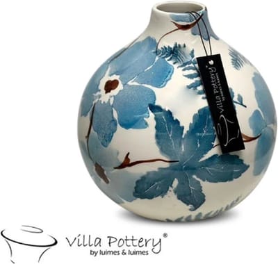 Vaas - Villa Pottery - Decoratie - Woondecoratie - Bloemenvaas - Keramiek - Blue Creation 3_1