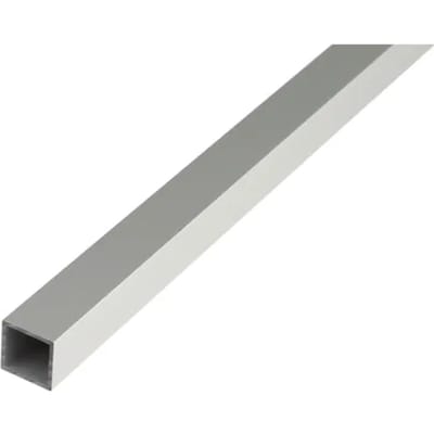 Alberts 471644 vierkante buis | aluminium, zilverkleurig geanodiseerd | 1000 x 30 x 30 mm