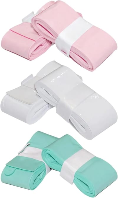 Badminton handgrepen met kattenpootmotief, antislip en zweetabsorberend, 6 stuks voor tennis en squash