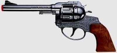 Wicke Cowboy revolver - 12-schots - kunststof - plaffertjes pistool - verkleed - speelgoed