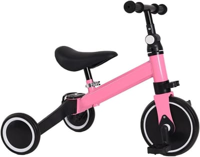 Loopfiets voor Baby's en Peuters met 3 Wielen - Geschikt voor 18 Maanden tot 4 Jaar