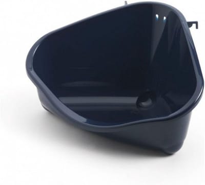Hoektoilet Konijn - Klein Dier Toilet - Zindelijkheid Training - Compact Ontwerp - 18x13 cm - Wit