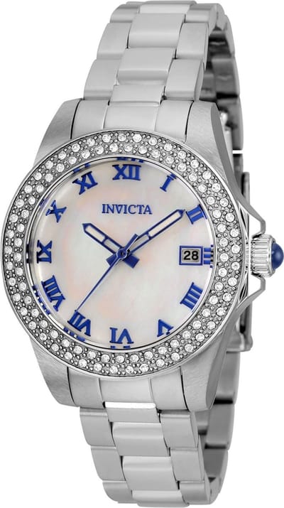 Invicta Angel 36069 Dames Quartz Horloge - 34 mm