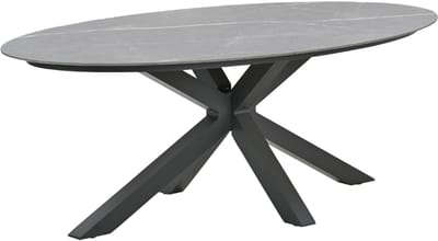 Garden Impressions Scotland Tuintafel Sicilian Grey - 230x115 cm