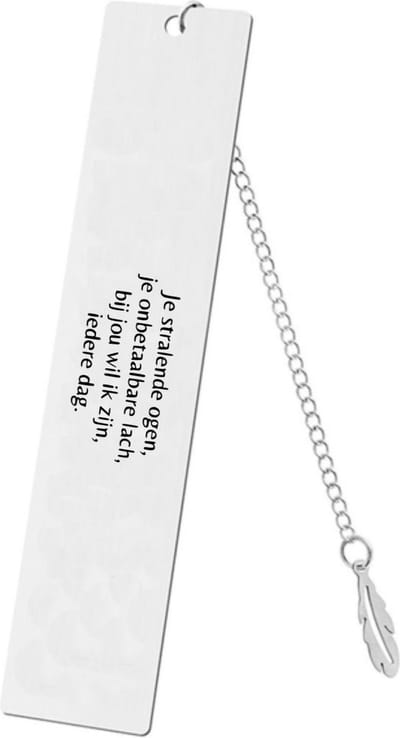 Akyol - je stralende ogen, je onbetaalbare lach, bij jou wil ik zijn, iedere dag - Liefde - mensen die liefde willen delen naar iemand - valentijnsdag - cadeautje - verjaardag - cadeau voor vriendin/vriend - cadeau - 54 x 29mm