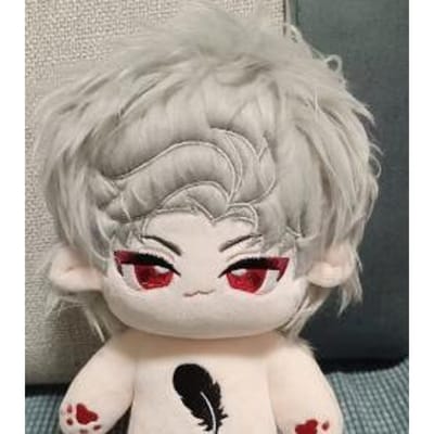 Gevuld 20cm Spel Liefde En Deepspace Sylus Cosplay Zachte Katoenen Pop Aankleed Pluche Speelgoed Voor Fans Collectie Nieuwjaarsgeschenk 20cm nude body