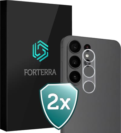 Camera Lens Protector 2 Stuks - Geschikt voor Samsung Galaxy S26 Ultra - Camera Screenprotector Beschermglas - Gehard Glas - Tempered Glass - Screen Protector