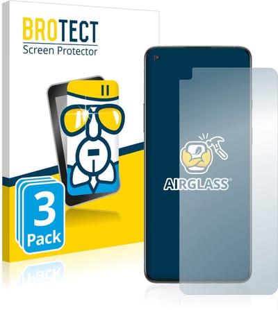 Screenprotector 3 Stuks voor OnePlus 8T Beschermglas transparant