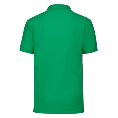 Fruit of the Loom Heren 65/35 Poloshirt (Kelly Groen)