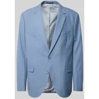 comfort fit blazer met borstzak