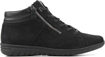 Hartjes Sneakers Dames - Hoge sneakers / Damesschoenen - Nubuck - 1720836 - Zwart - Maat 36.5