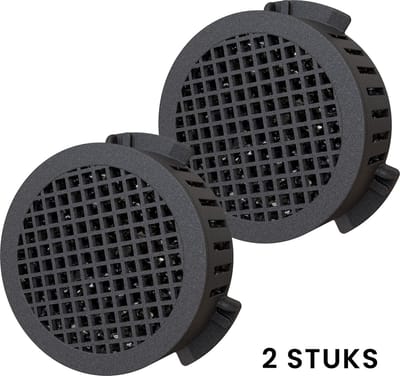Filter geschikt voor Liebherr (2 STUKS) - Rond Freshair filter - Geschikt voor Liebherr koelkast - Zoals 9881116