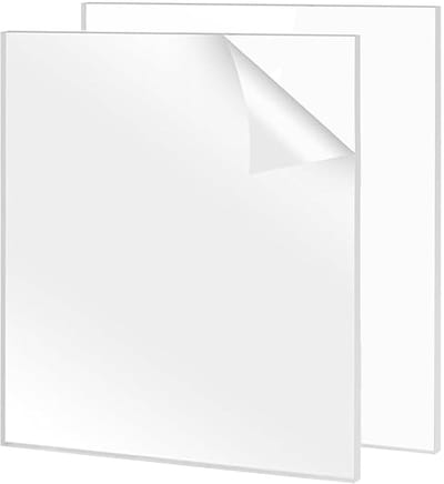 Acryl Plaat - Kunststof Platen - Doe-het-zelf Projecten - Hoge Transparantie - 30x30 cm 6mm - Transparant