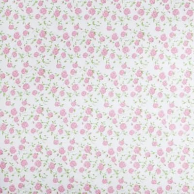Decoratie plakfolie meubelfolie Retro roze bloemen Laura 45 cm x 2 meter zelfklevend - Decoratiefolie - Plakplastic - Raamfolie