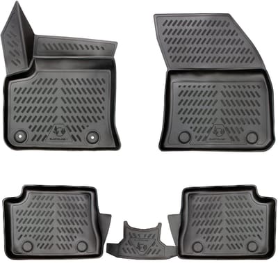 3D Rubber Automatten voor OPEL CORSA 2019-2026 [F] | Elektrisch - geurloos & op maat - hoge rand