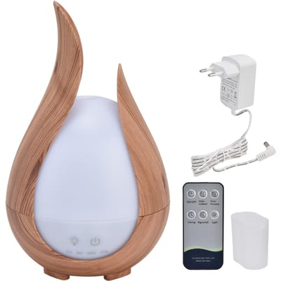 200ml Aromatherapie Diffuser 7 Kleuren LED Nachtlampje Luchtbevochtiger voor Huishouden 100?240VUK Stekker