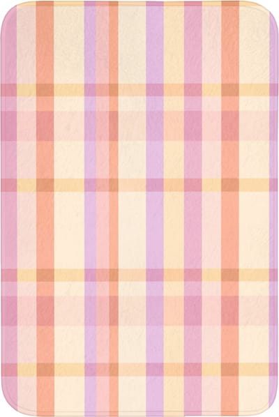Badmat 60x90 cm - Antislip - Pastel - uitpatroon - Geometrisch - Badmatten voor badkamer - Badkamermat - Douchemat - Badkamer mat