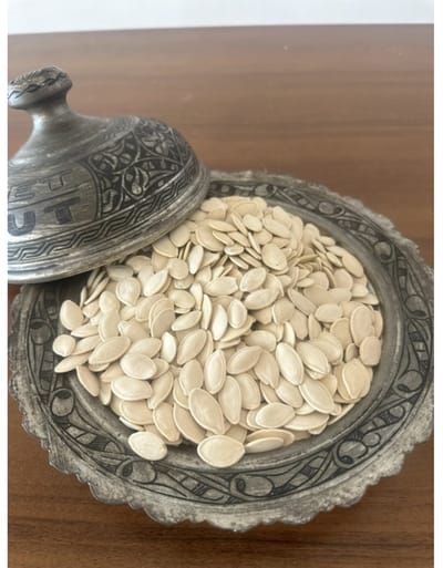 Nevsehir Rauw Pompoenpitten 400 g - Nevsehir cig kabak cekirdegi - Nevsehir Raw Pumpkin Seeds 400 g